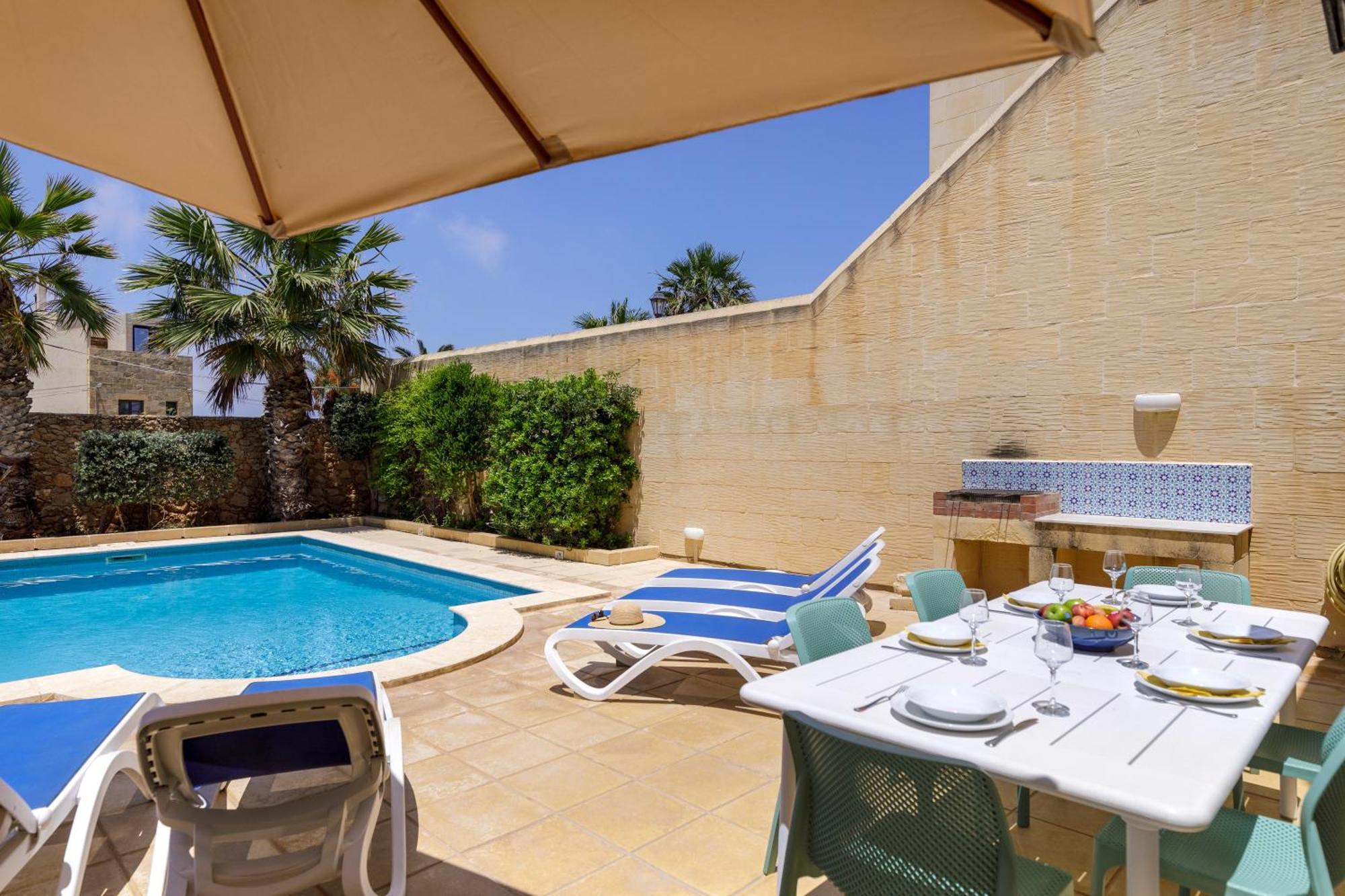 Dar Ta' Censina Villa With Private Pool Għasri Dış mekan fotoğraf