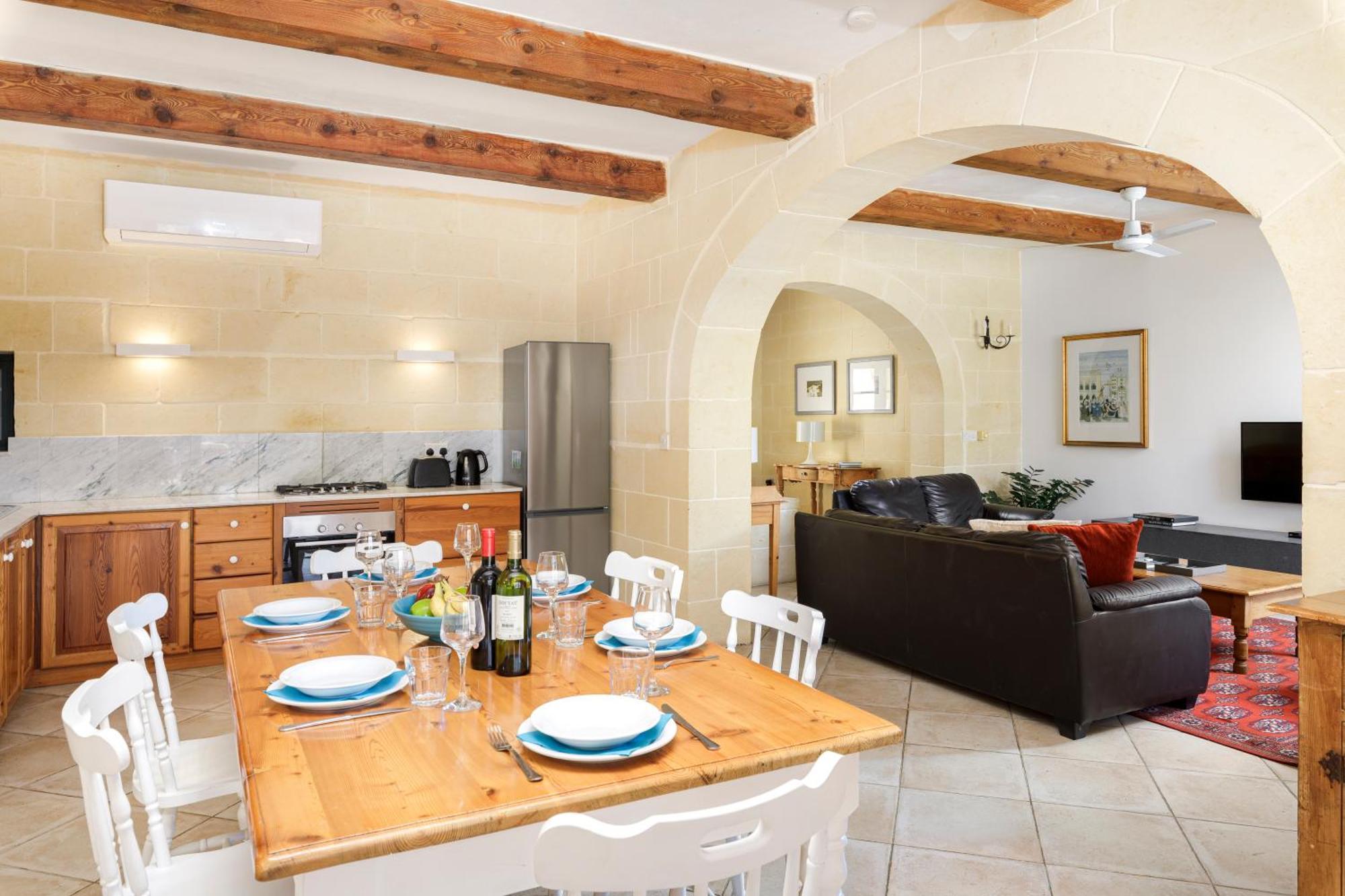 Dar Ta' Censina Villa With Private Pool Għasri Dış mekan fotoğraf