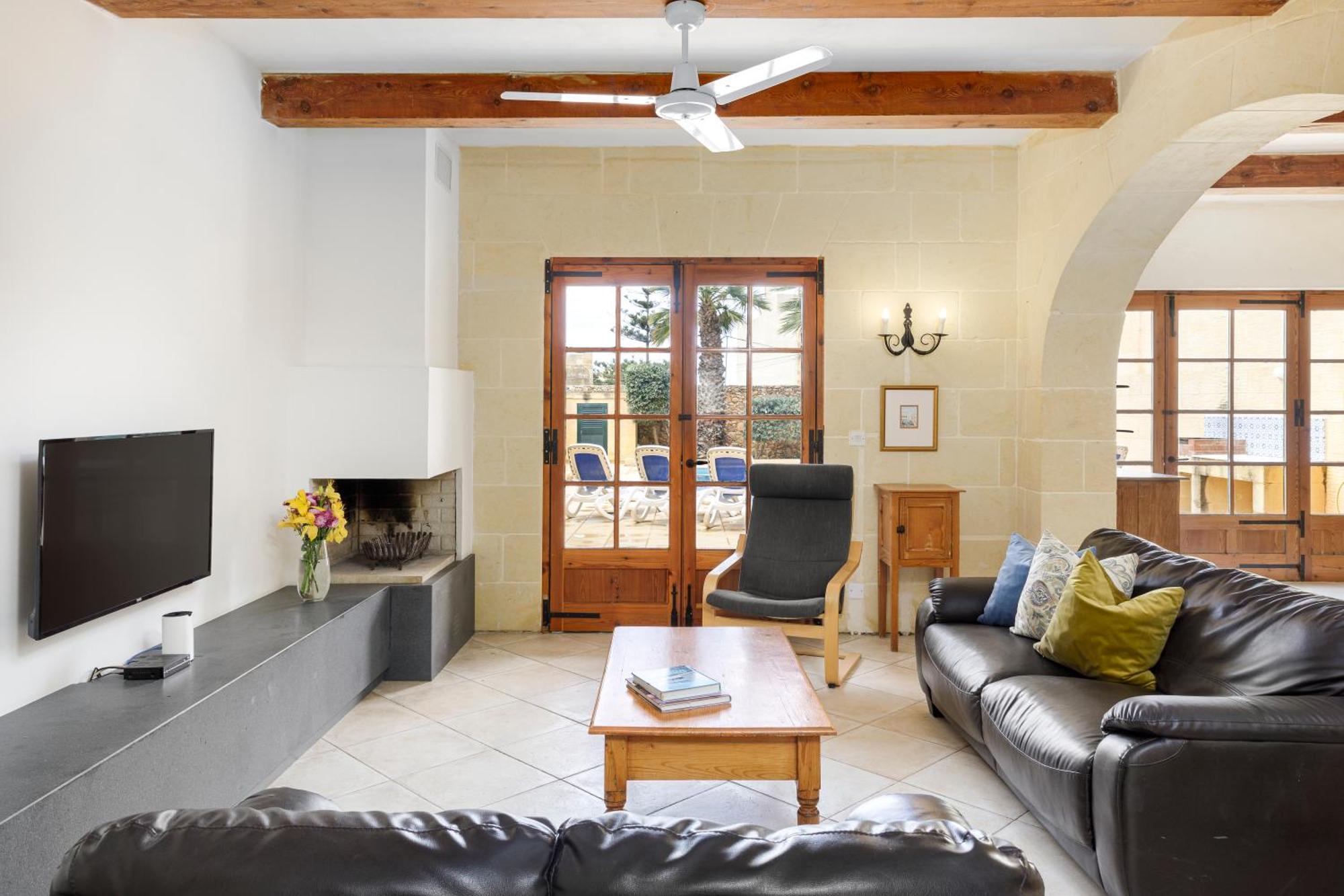 Dar Ta' Censina Villa With Private Pool Għasri Dış mekan fotoğraf