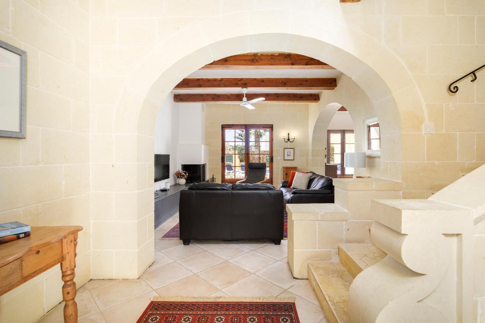 Dar Ta' Censina Villa With Private Pool Għasri Dış mekan fotoğraf