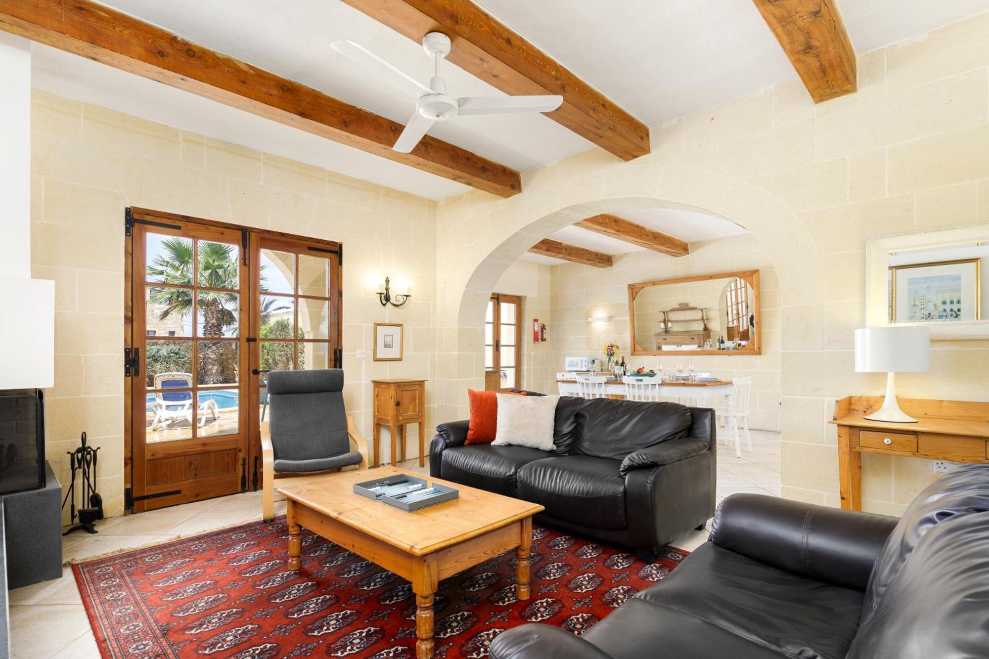 Dar Ta' Censina Villa With Private Pool Għasri Dış mekan fotoğraf